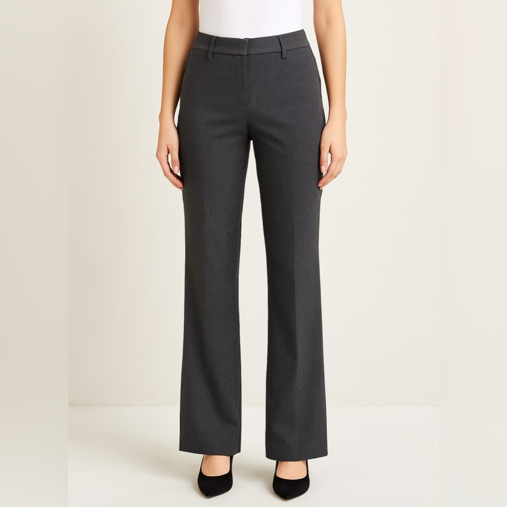 Express Women’s size 0/RDress Pants Heather Charcoal Gray Straight/Bootcut (M2)✨
